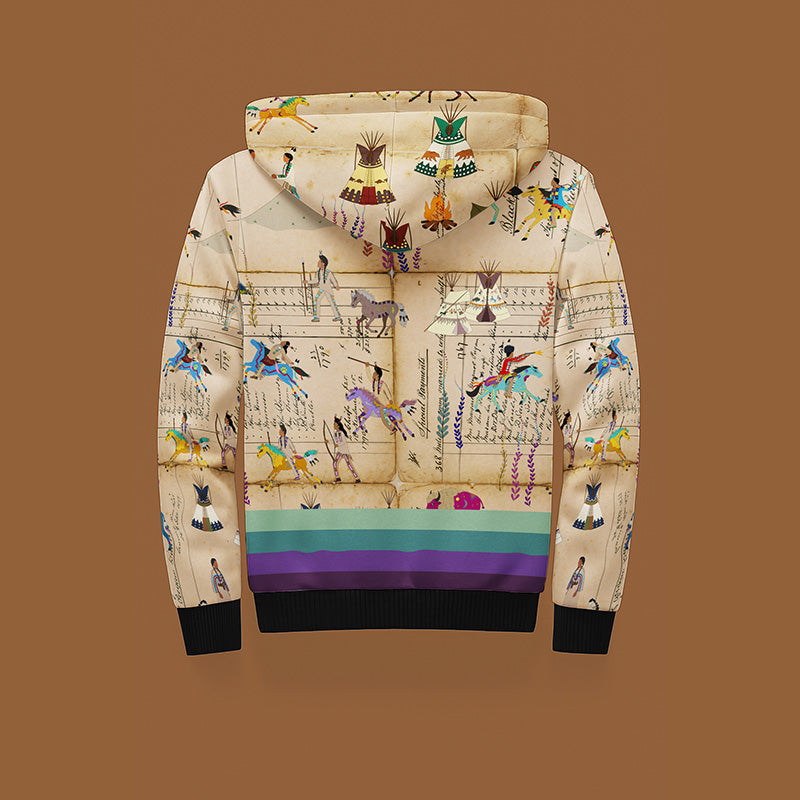 Warriors on the Horizon Sherpa Hoodie