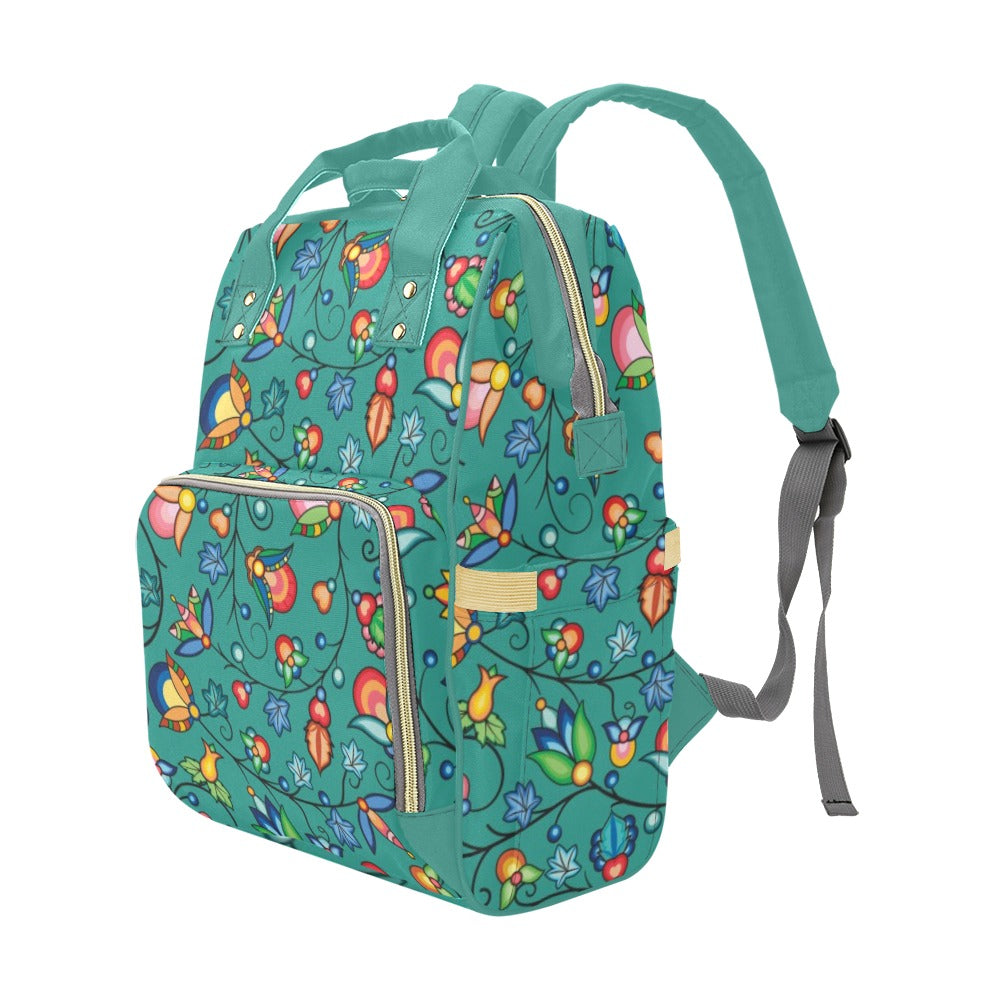 Prairie Plains Spirit Afternoon Sky Multi-Function Diaper Backpack/Diaper Bag
