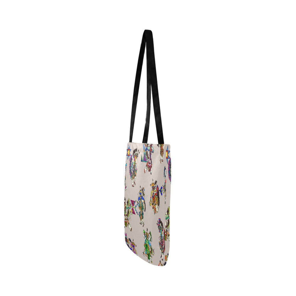 Men's Fancy Dancers Muslin Reusable Shopping Bag (Two sides)