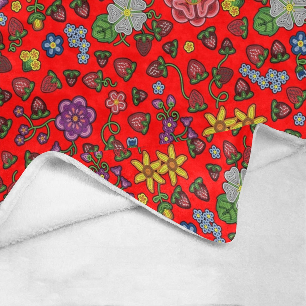 Berry Pop Fire Ultra-Soft Micro Fleece Blanket 40"x50"