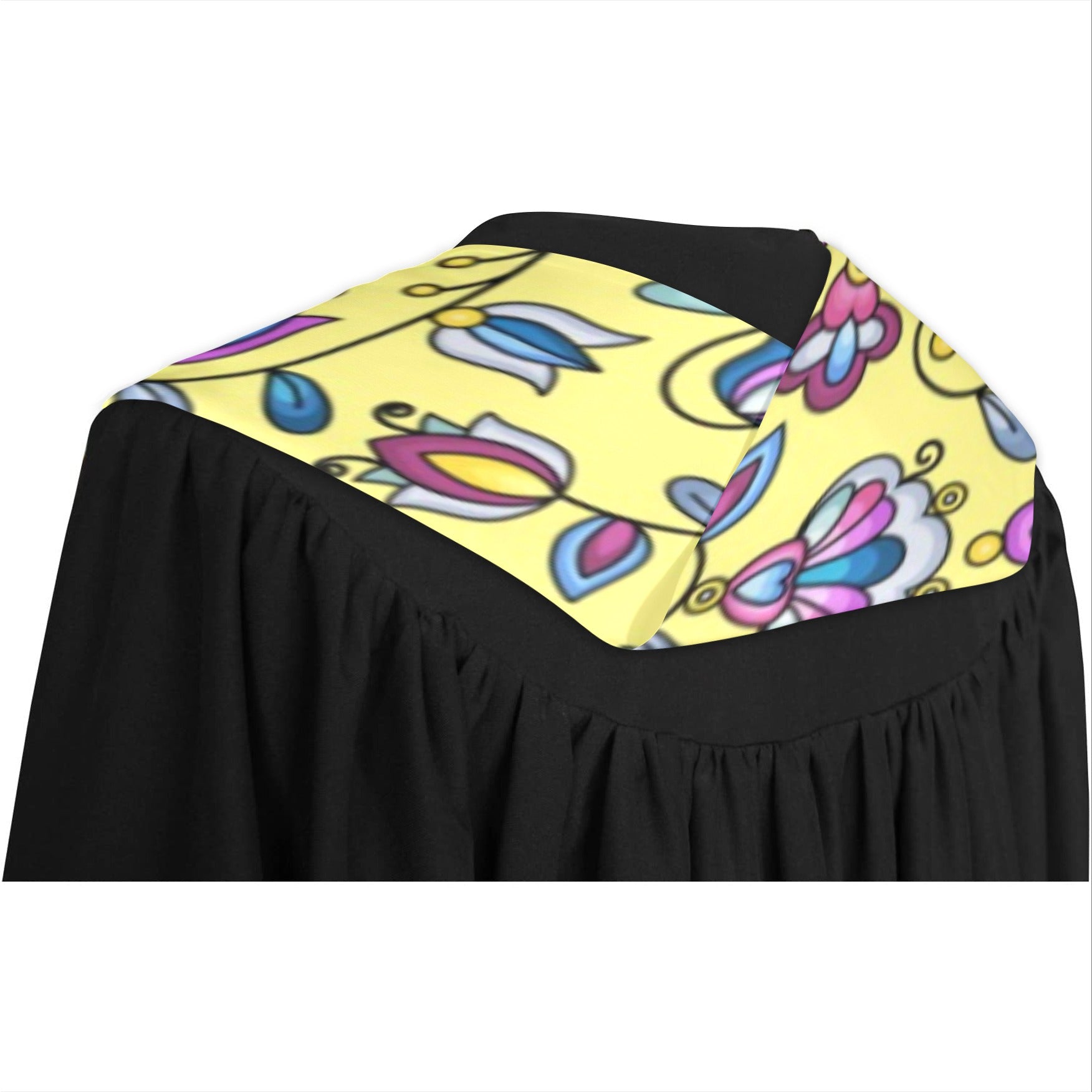 Autumn Bundle Blessing Yellow Graduation Stole