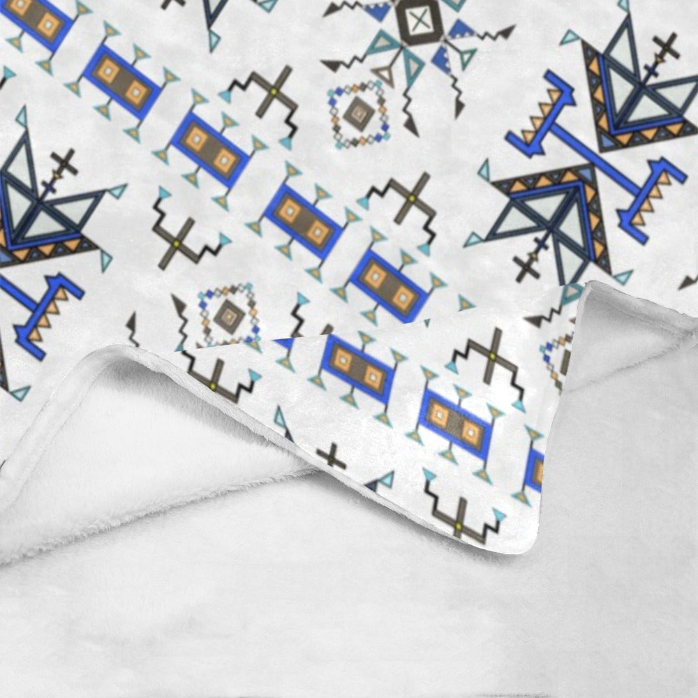 Eagle Strike White Ultra-Soft Micro Fleece Blanket 40"x50"