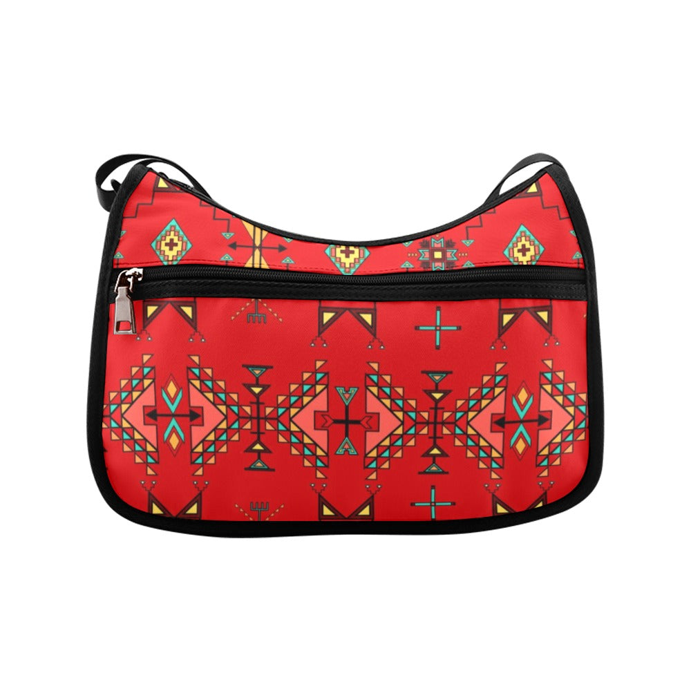 Thunder Flight Red Crossbody Bag