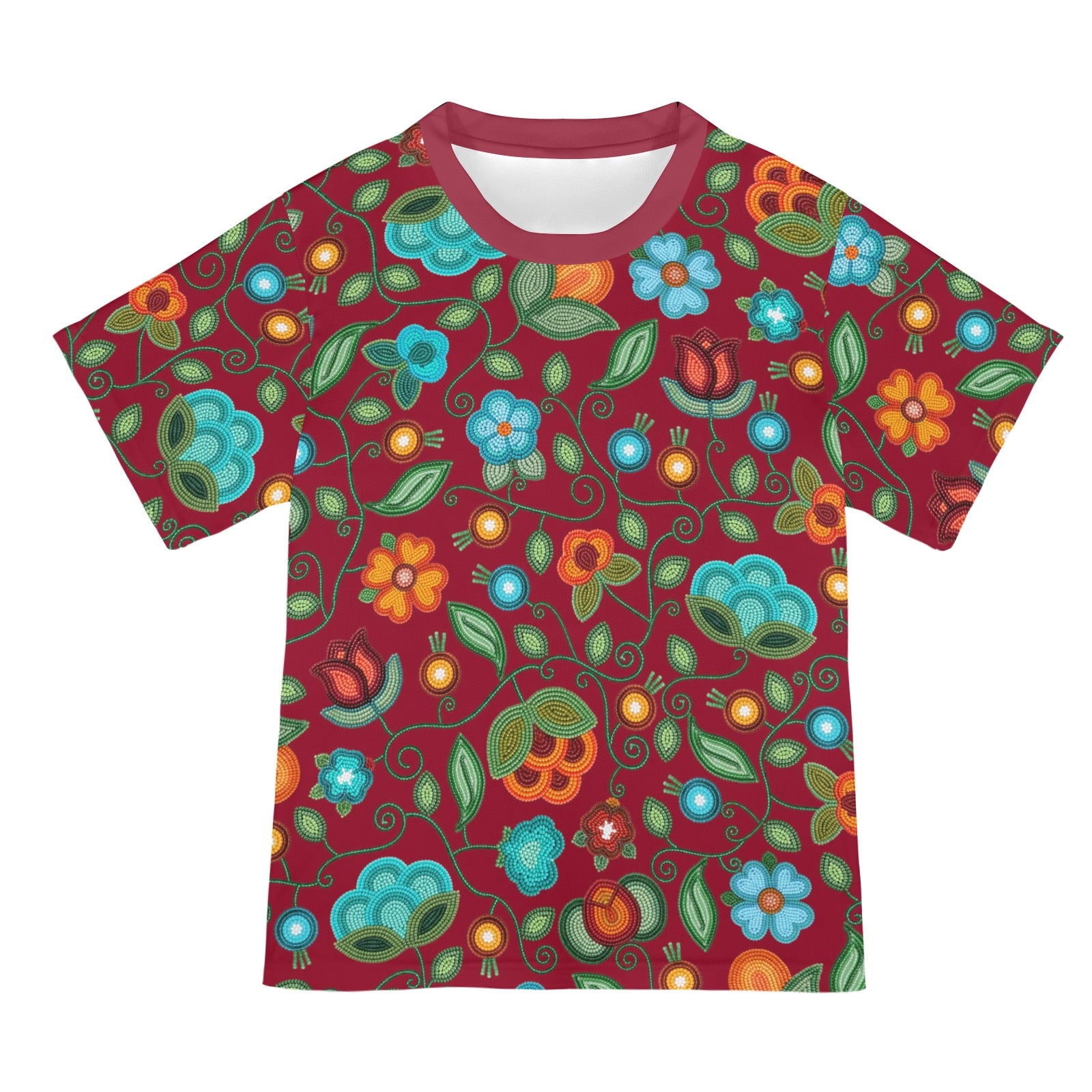 Prairie Fire Petals Red T-shirt for Women