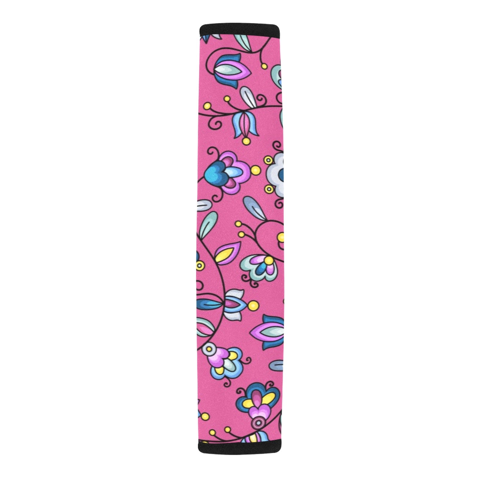 Autumn Bundle Blessing Pink Car Seat Belt Cover 7''x12.6'' (Pack of 2)