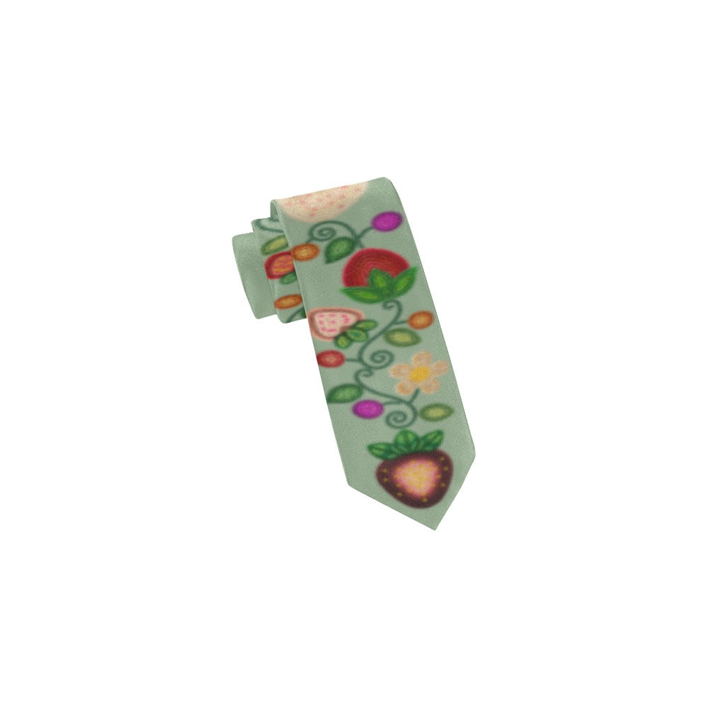 Berry Rites Sage Classic Necktie (Two Sides)