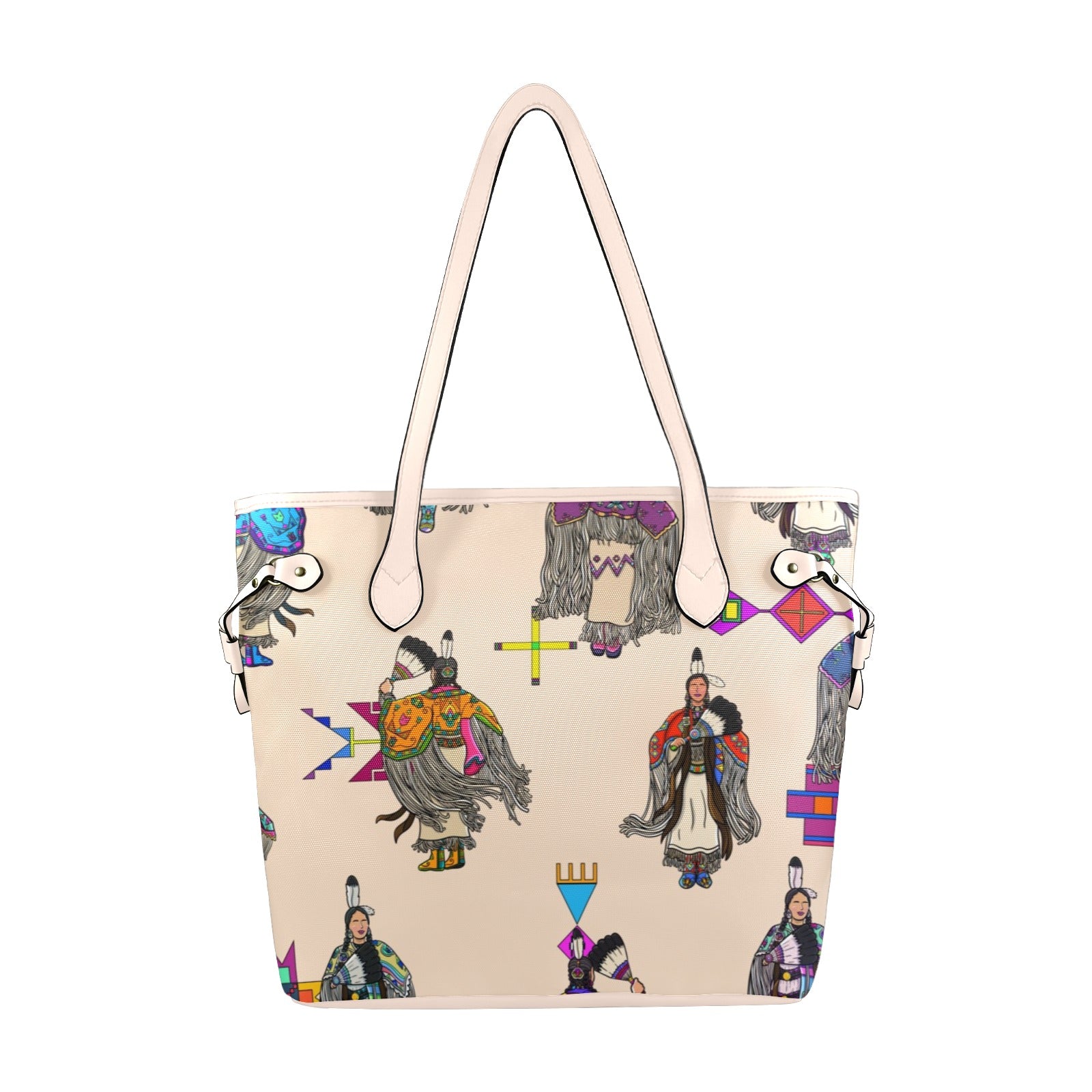 Women's Tradish Dancers Muslin Clover Canvas Tote Bag