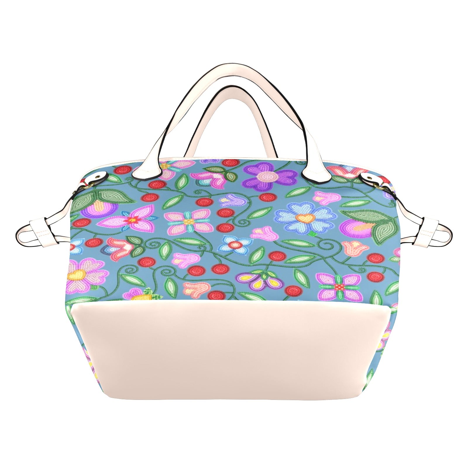 Petal Harmony River Clover Canvas Tote Bag