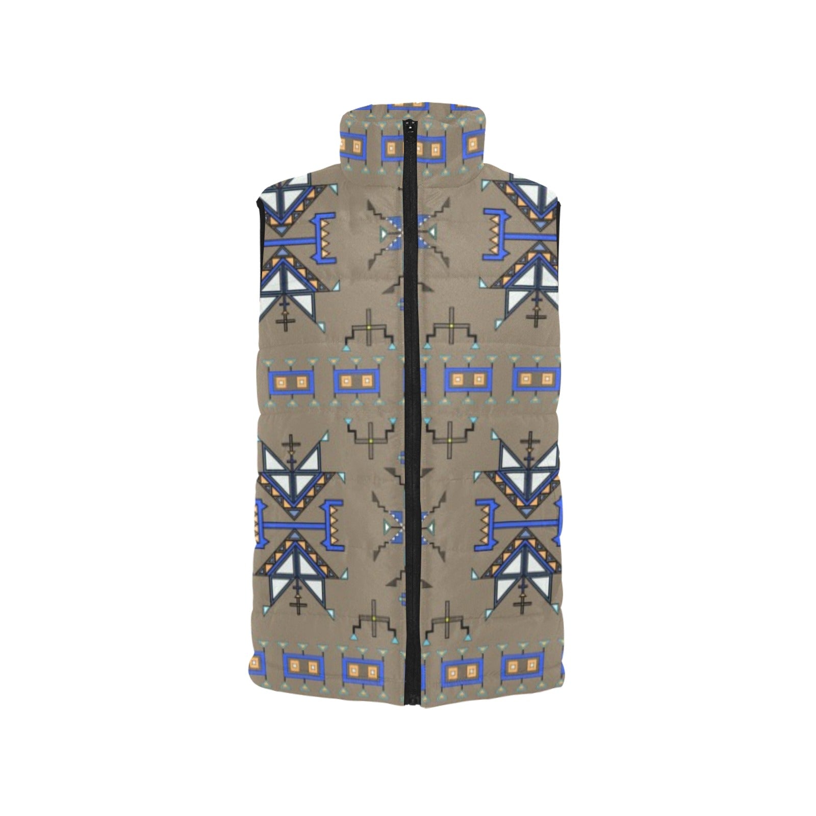 Eagle Strike Brown Women's Padded Vest Jacket