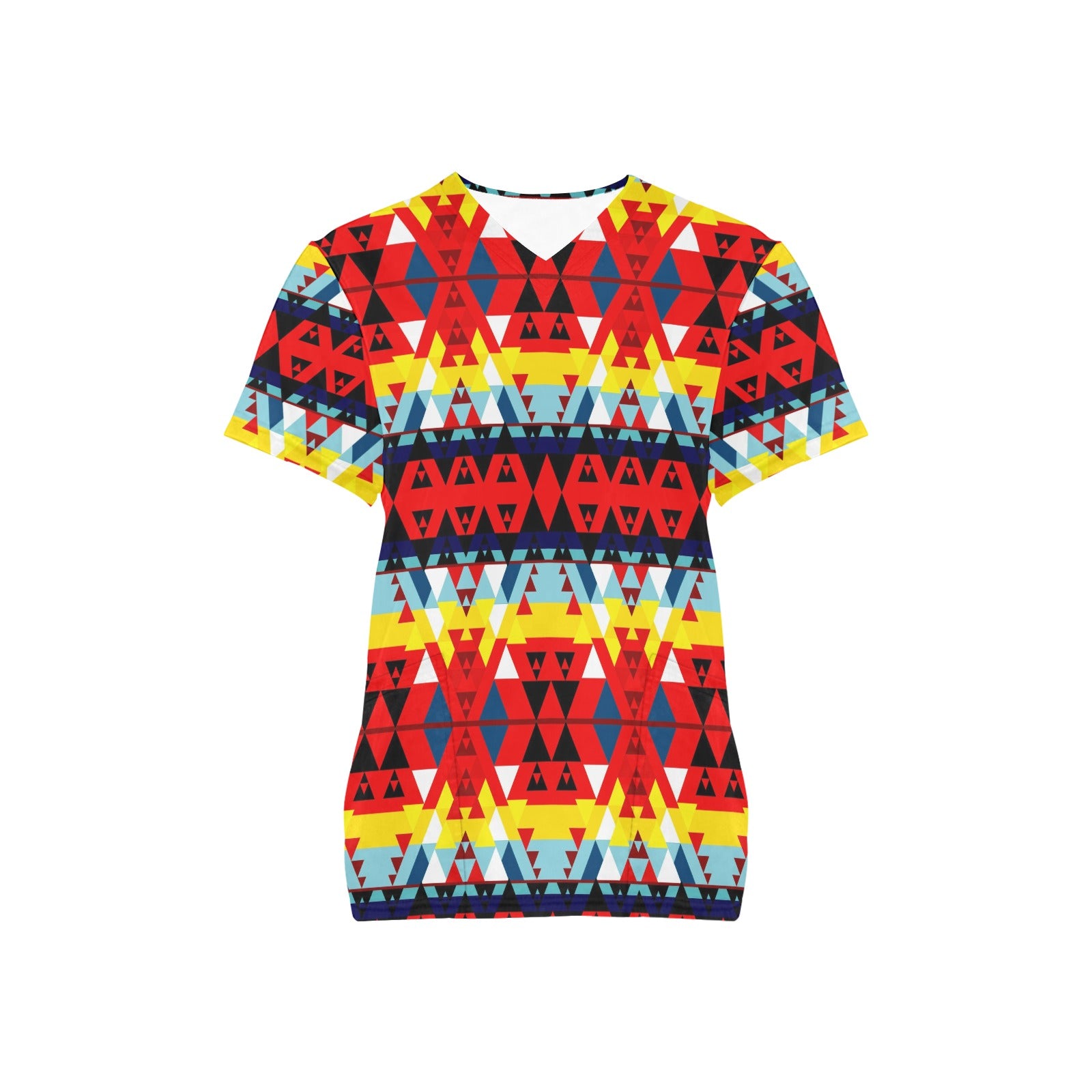 Writing on Stone Enemy Retreat Scrub Top