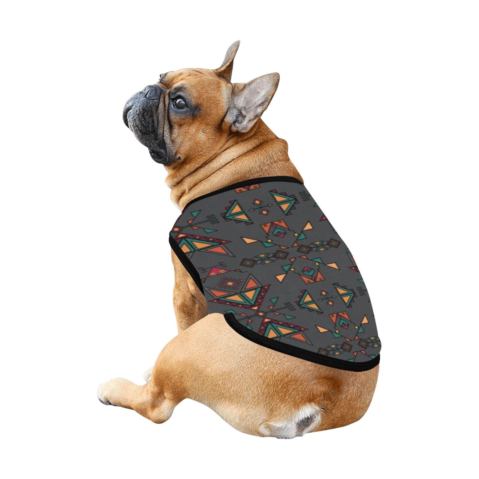 Arrow dawn Gray Pet Tank Top
