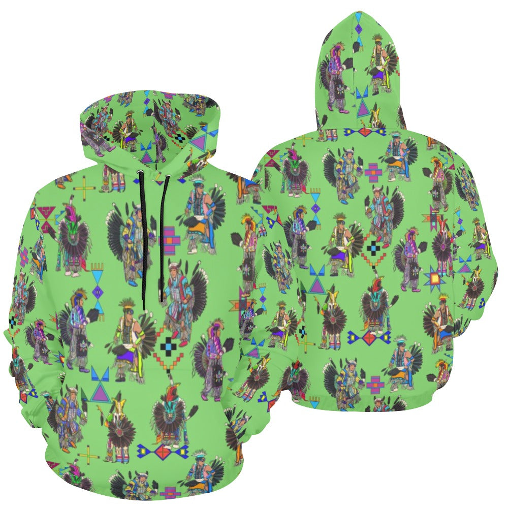 Men's Tradish Dancers Grass Hoodie for Men (USA Size)
