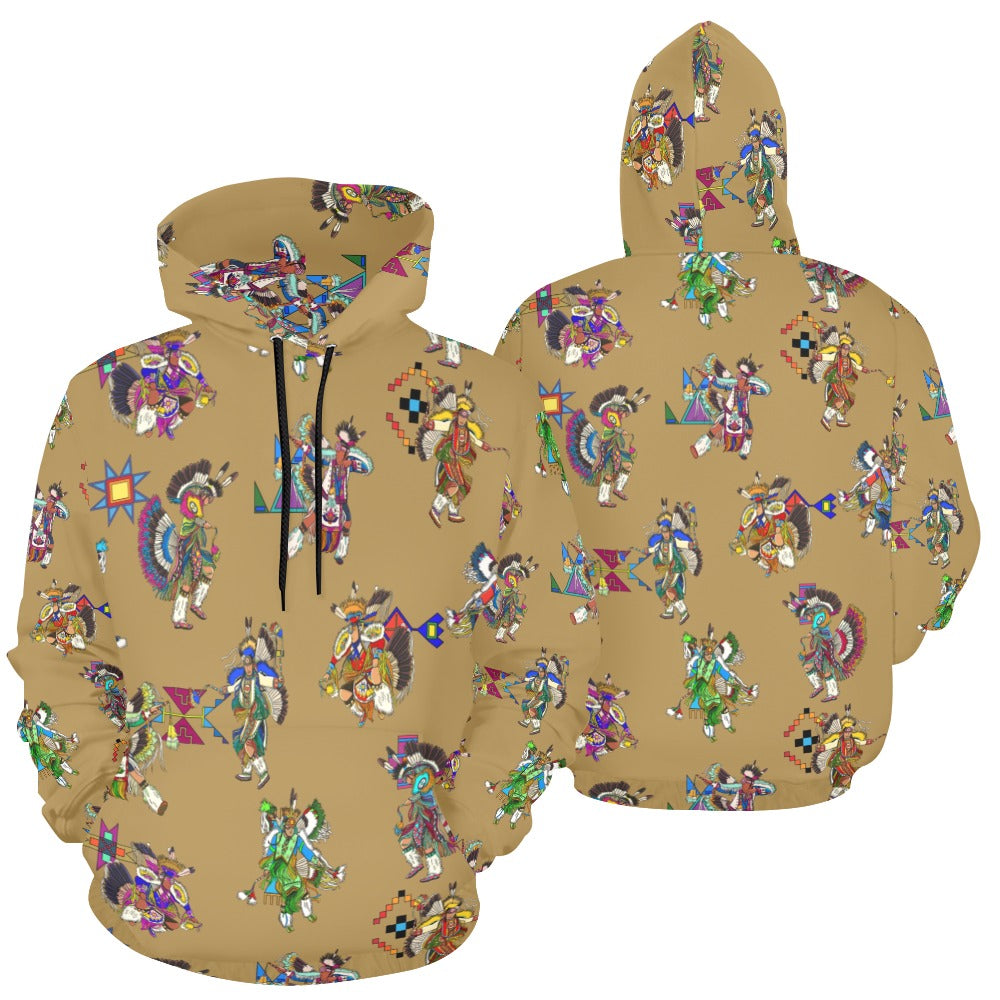 Men's Fancy Dancers Earth Hoodie for Women (USA Size)