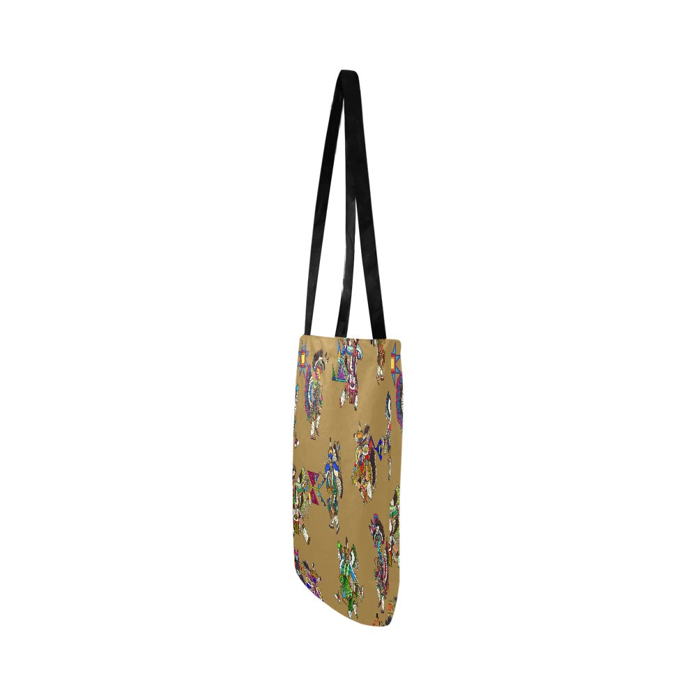 Men's Fancy Dancers Earth Reusable Shopping Bag (Two sides)