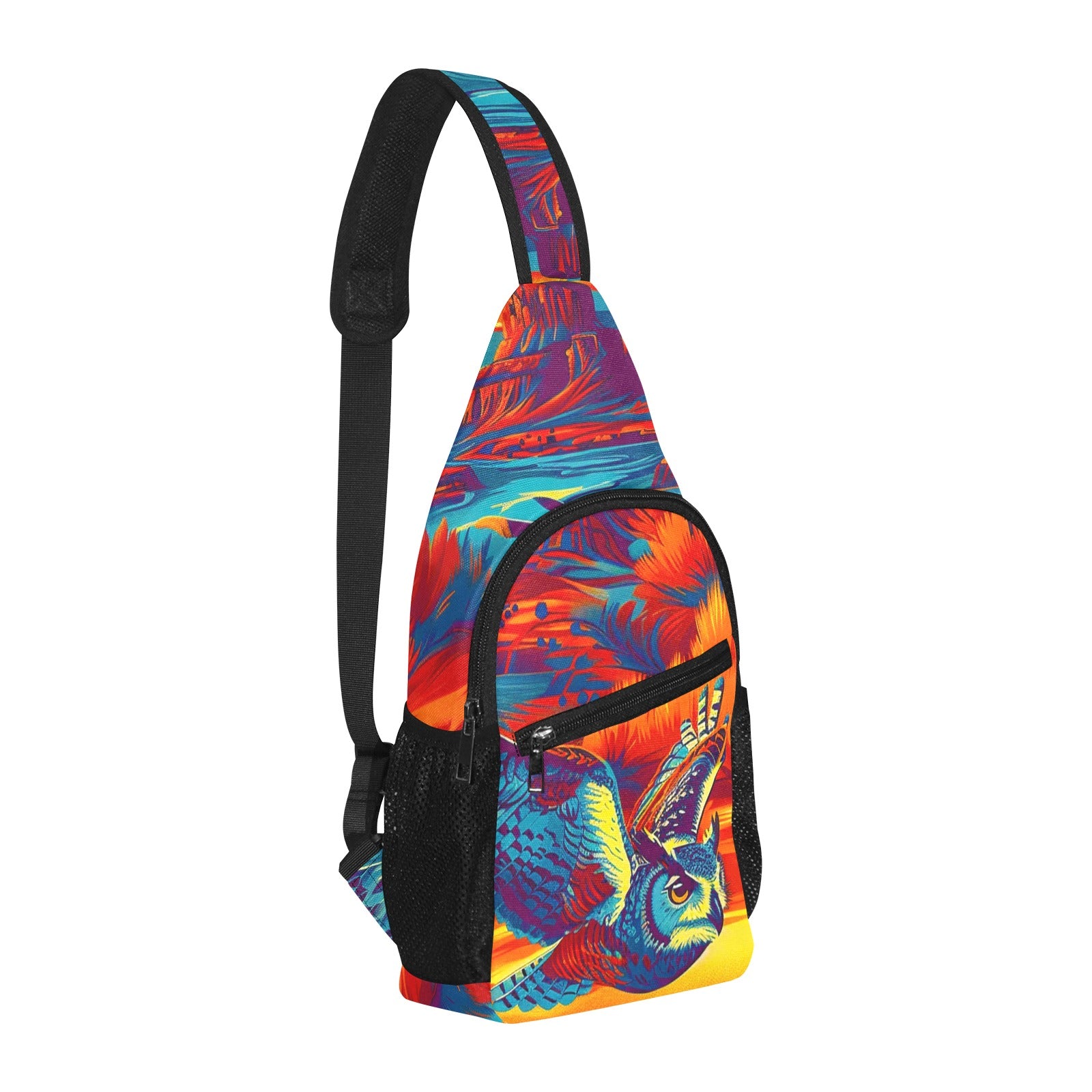 Owl on the Prowl Chest Bag