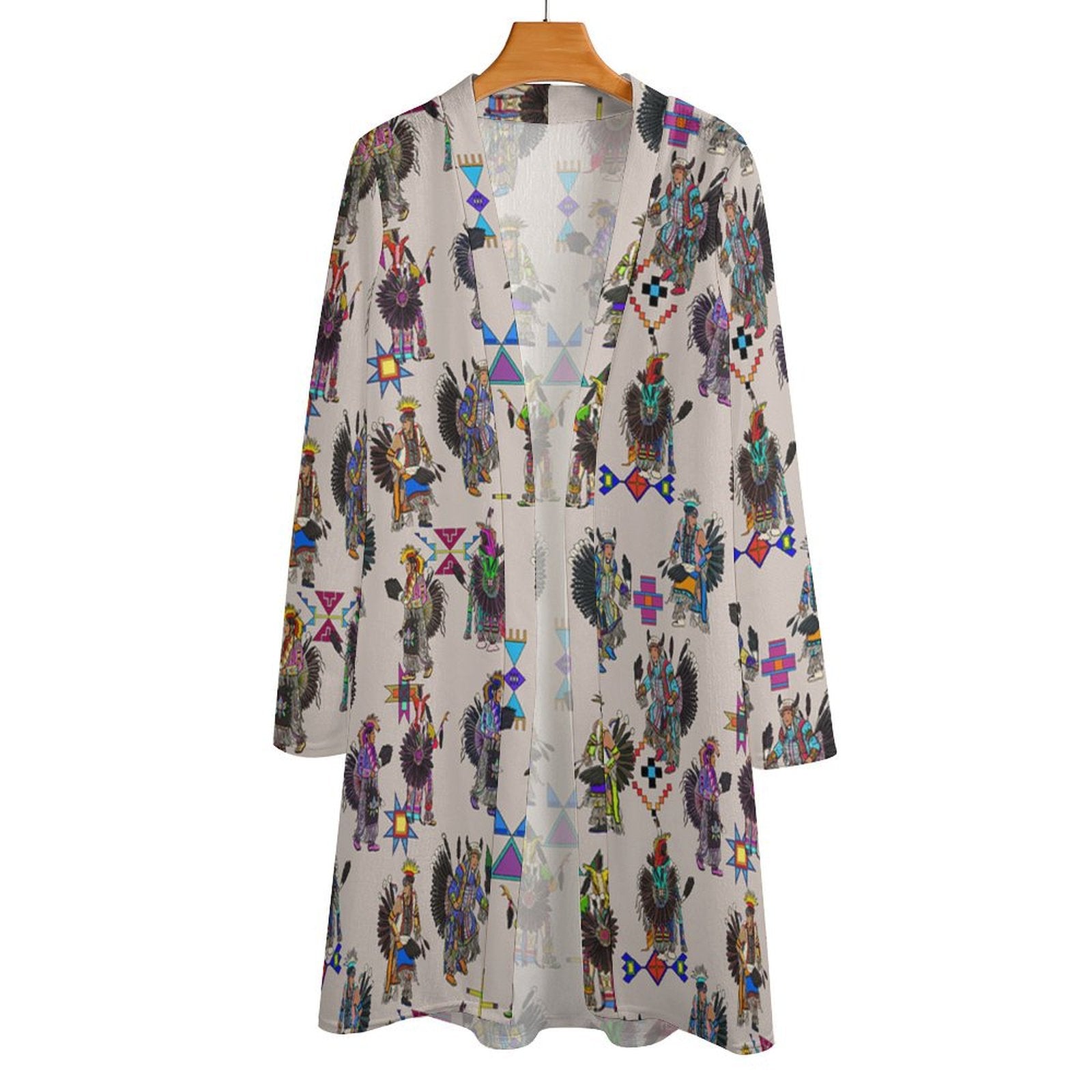 Men's Tradish Dancers Muslin White Cardigan