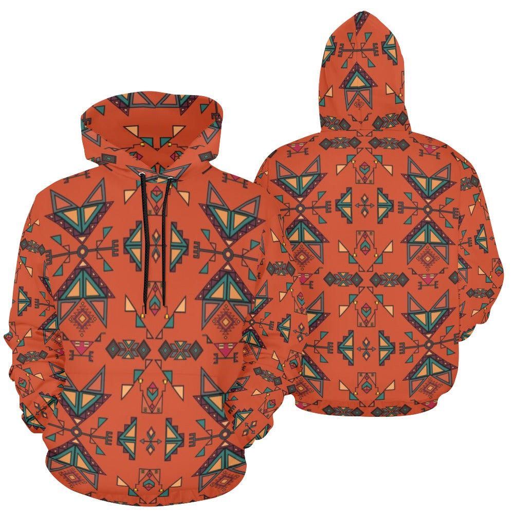 Arrow Dawn Orange Hoodie for Women (USA Size)