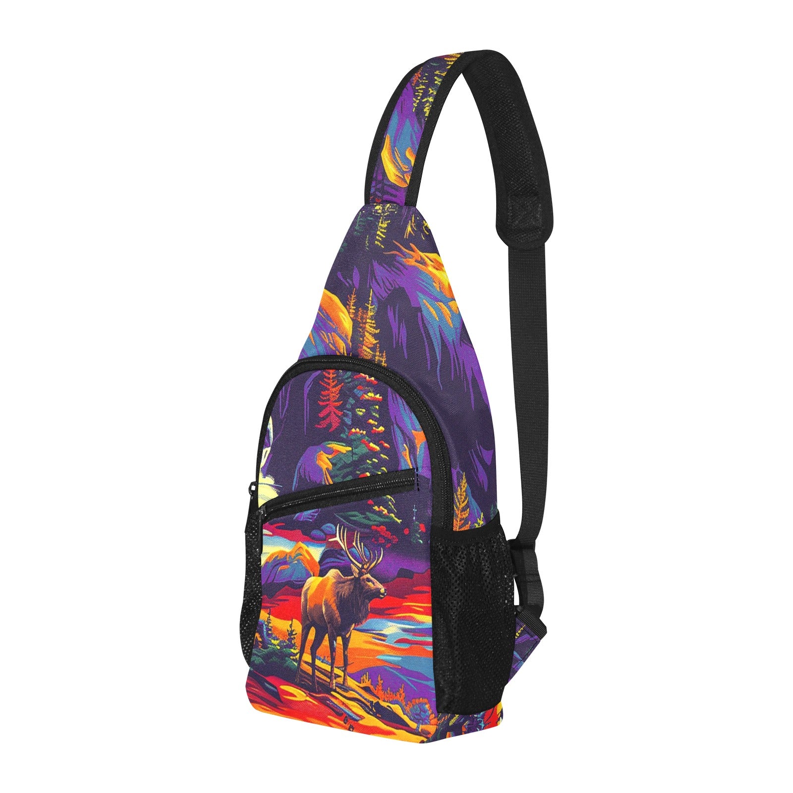 Roaming Elk All Chest Bag