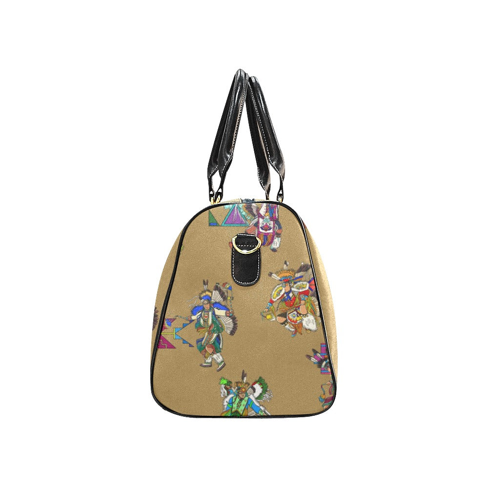 Men's Fancy Dancers Earth Waterproof Travel Bag/Small