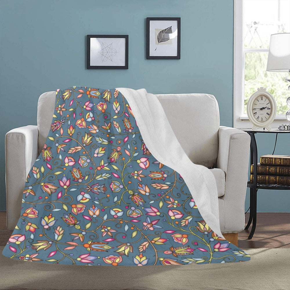Buffalo Bloom Rainstorm Ultra-Soft Micro Fleece Blanket 60"x80"
