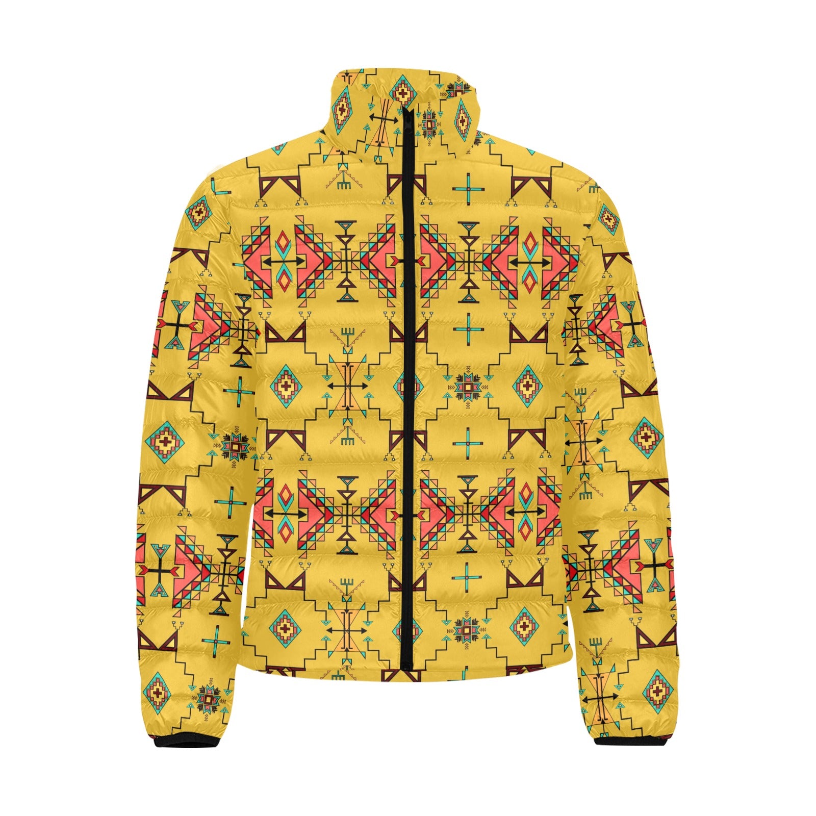 Thunder Flight Yellow Men's Padded Jacket