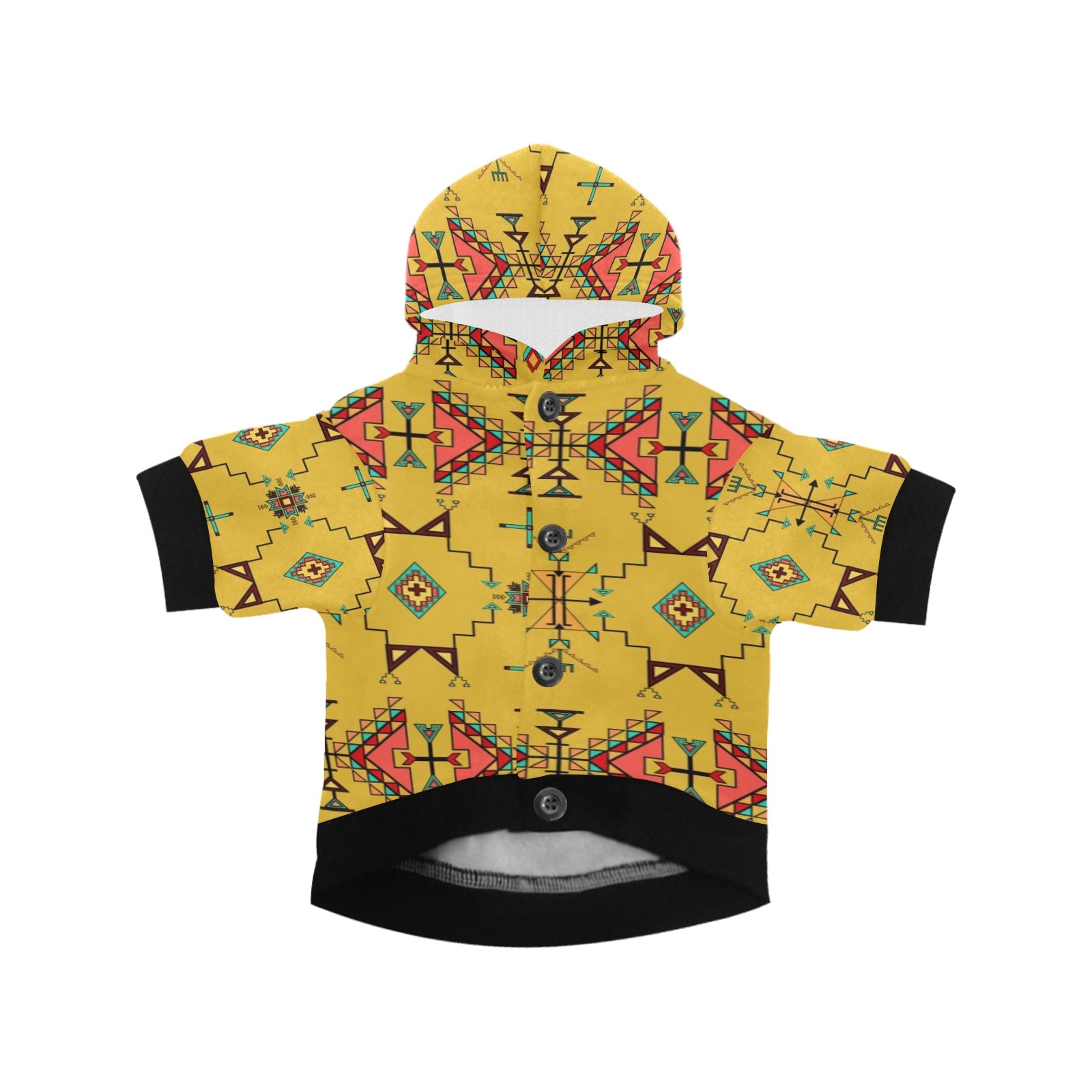 Thunder Flight Yellow Pet Dog Hoodie