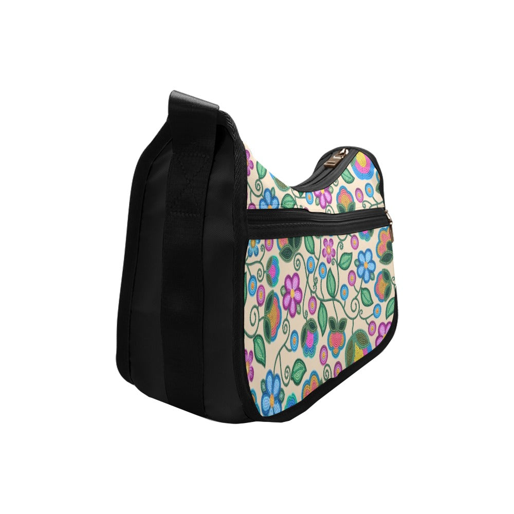 Turquoise Sunbeam Cream Crossbody Bag