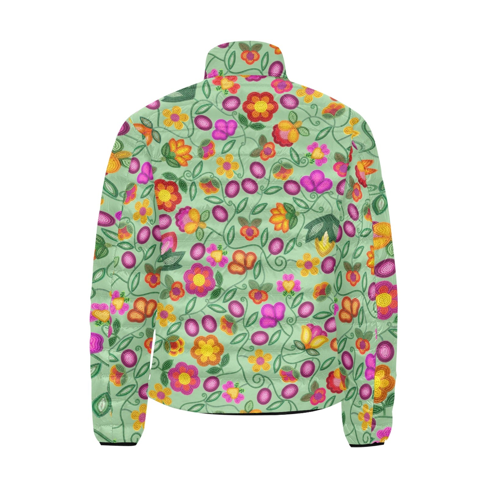 Boreal Bounty Green Men's Padded Jacket