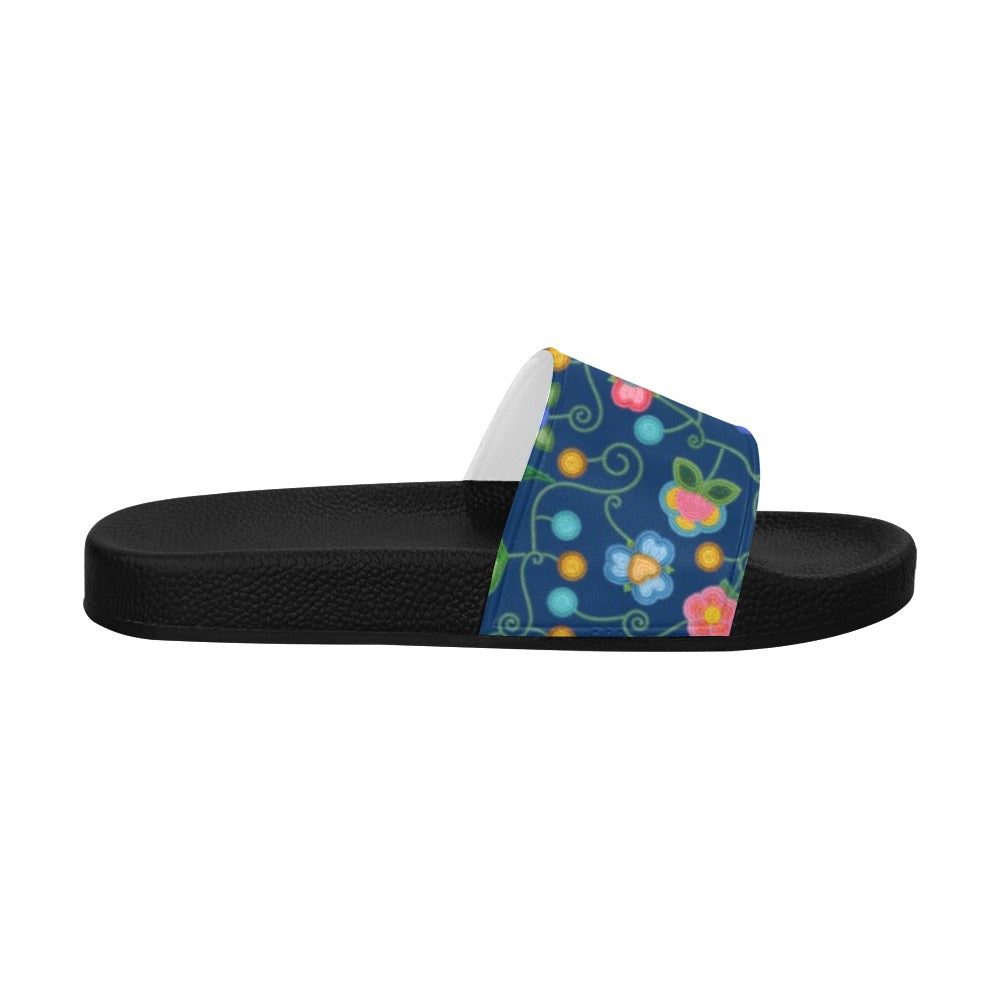 Skyberry Serenade Navy Women's Slide Sandals