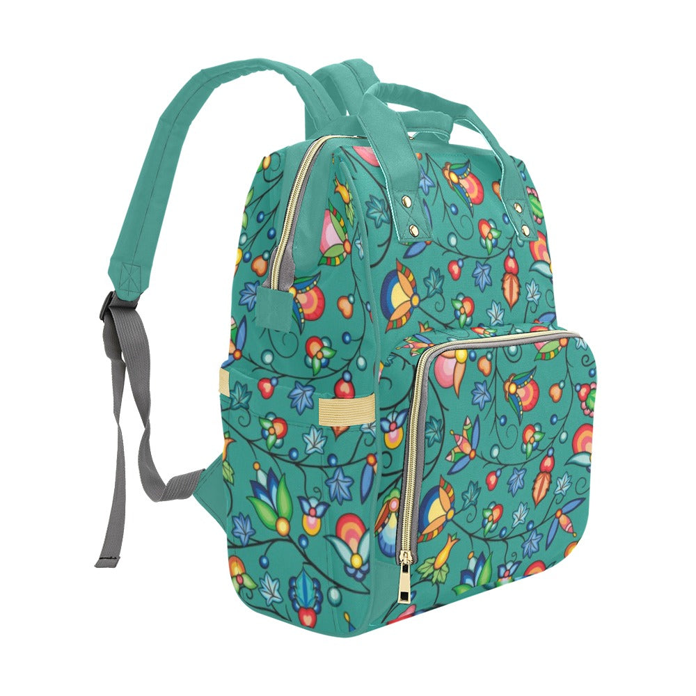 Prairie Plains Spirit Afternoon Sky Multi-Function Diaper Backpack/Diaper Bag