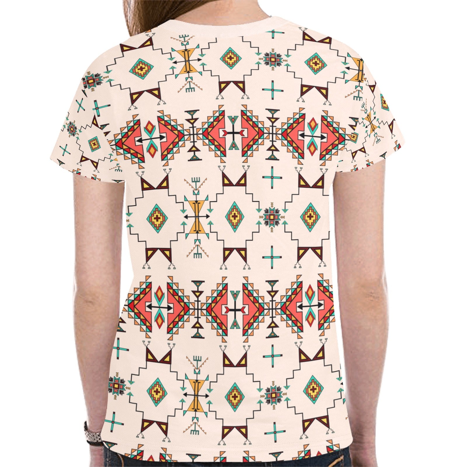 Thunder Flight Cream T-shirt for Women