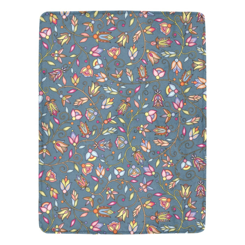 Buffalo Bloom Rainstorm Ultra-Soft Micro Fleece Blanket 60"x80"