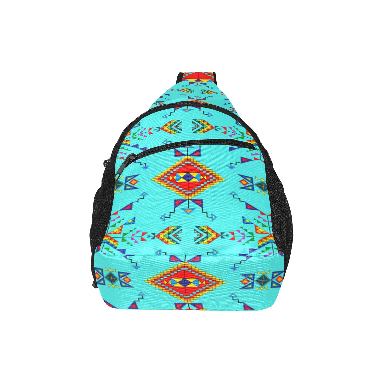 Buffalo Jump Turquoise Chest Bag