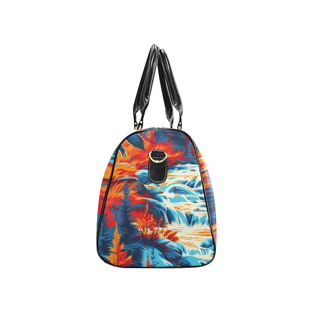Hunting Wolves Waterproof Travel Bag/Small