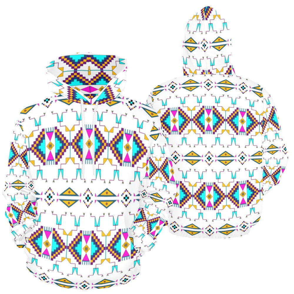 Rite of Passage White Hoodie for Women (USA Size)