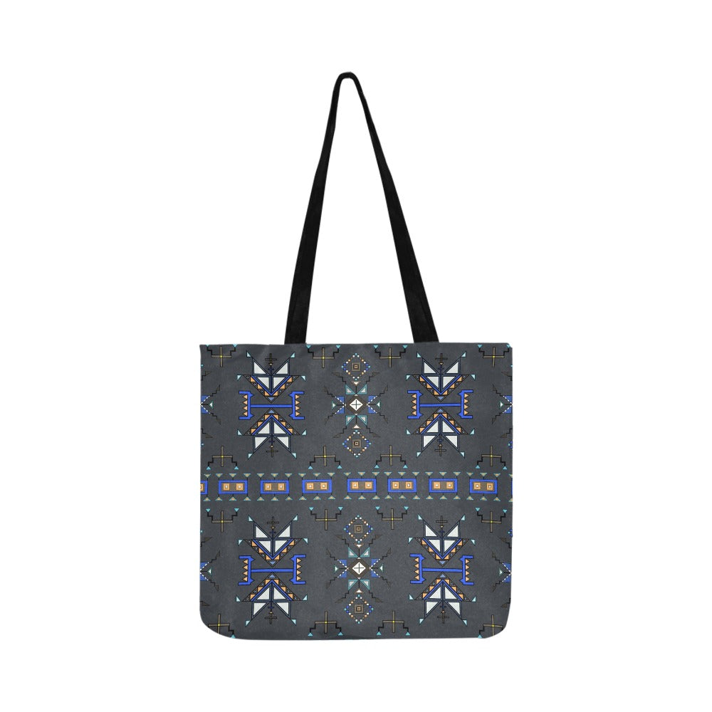 Eagle Strike Gray Reusable Shopping Bag (Two sides)