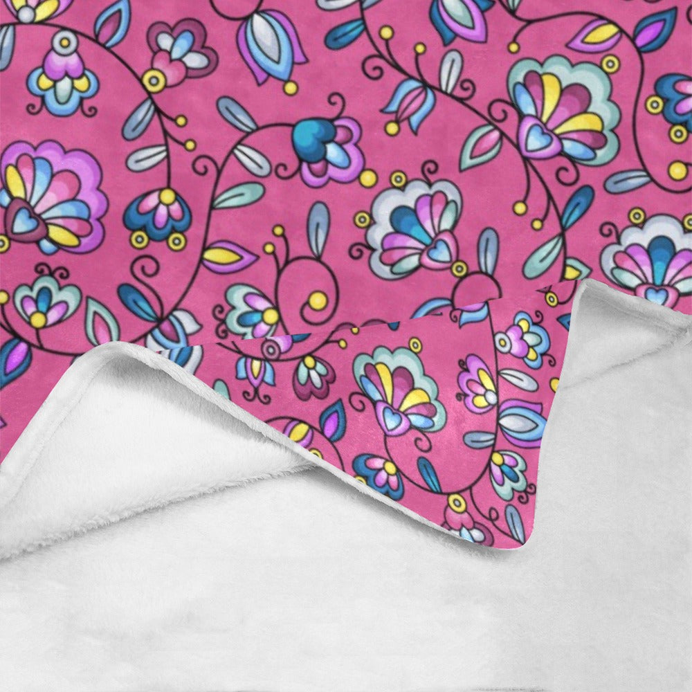 Autumn Bundle Blessing Pink Ultra-Soft Micro Fleece Blanket 60"x80"