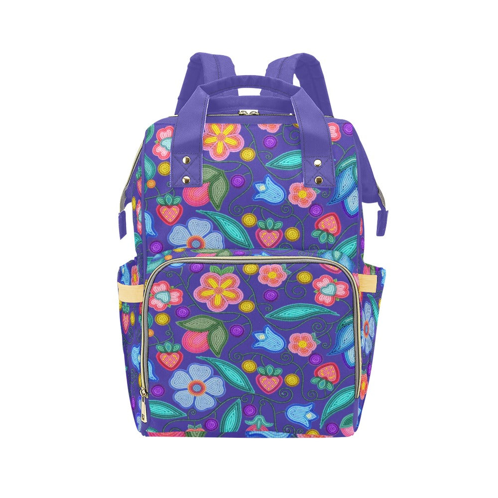 Sweet Offering Indigo Multi-Function Diaper Backpack/Diaper Bag