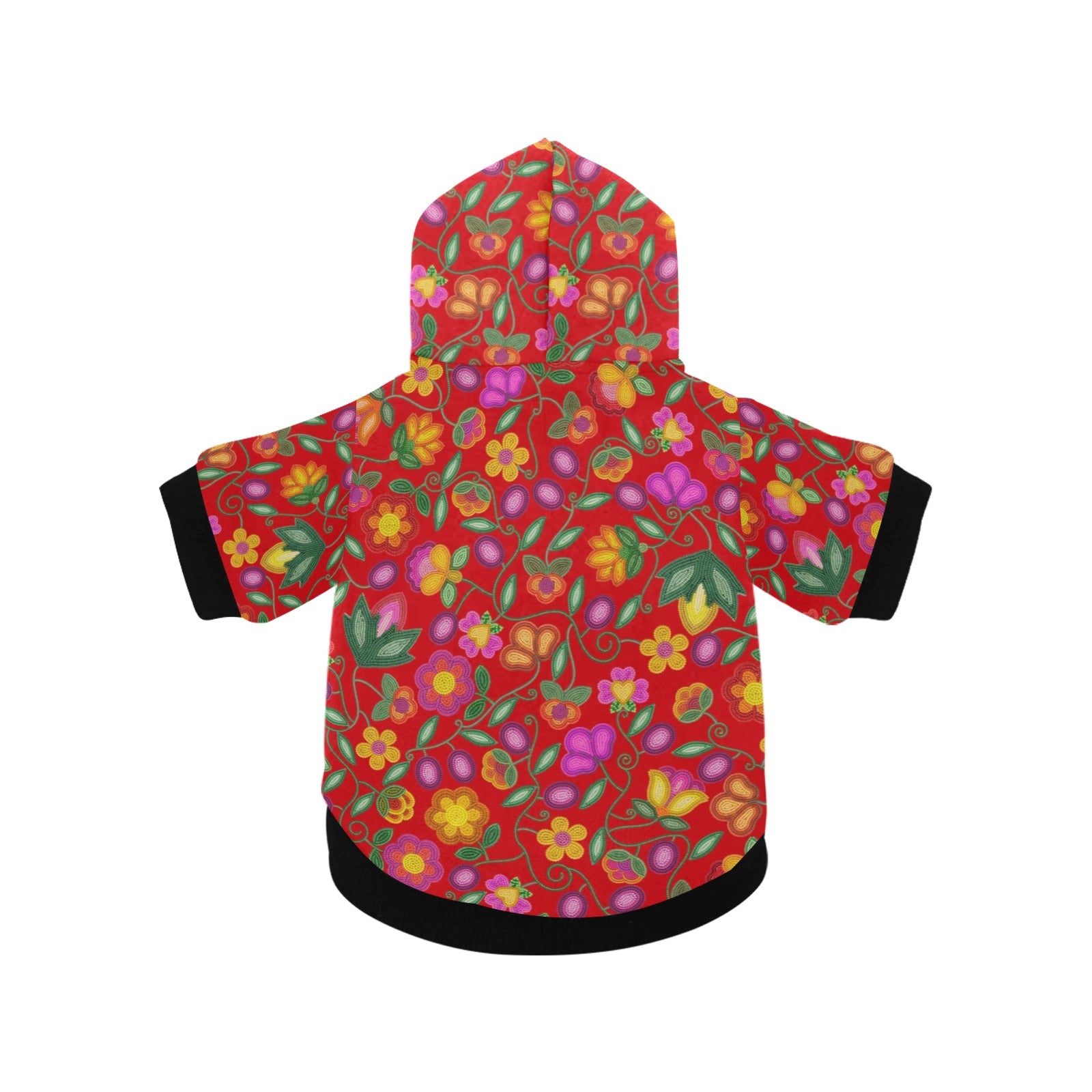 Boreal Bounty Red Pet Dog Hoodie