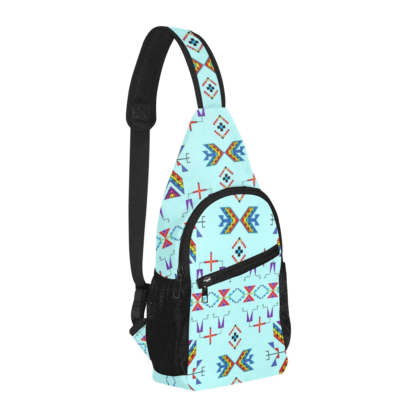 Rainy Chief Rainbow Robin Egg Chest Bag