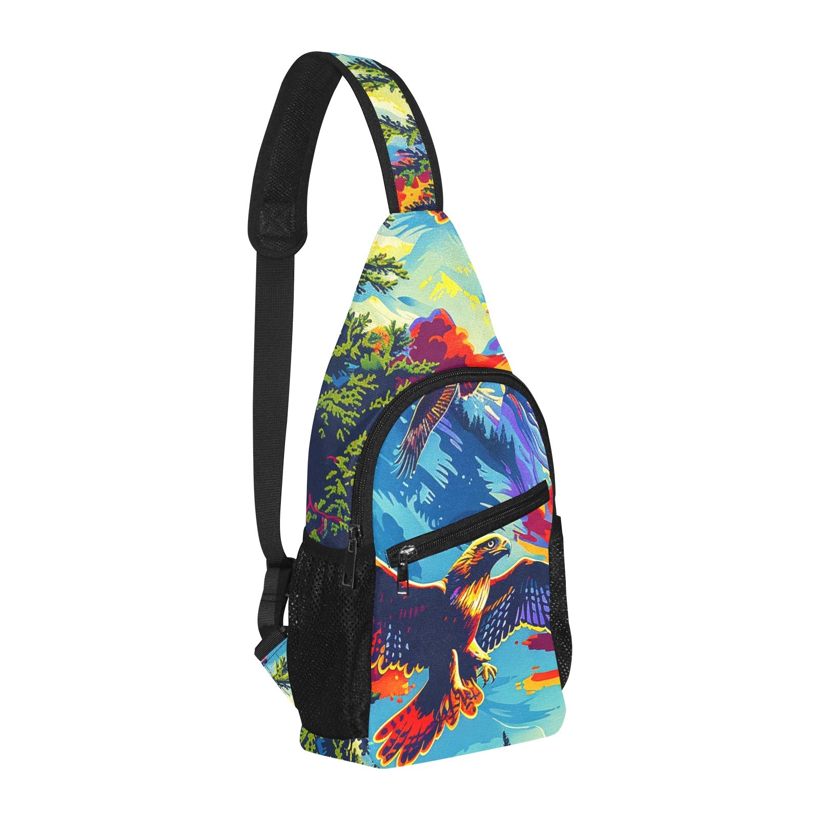 Hunting Hawks Chest Bag