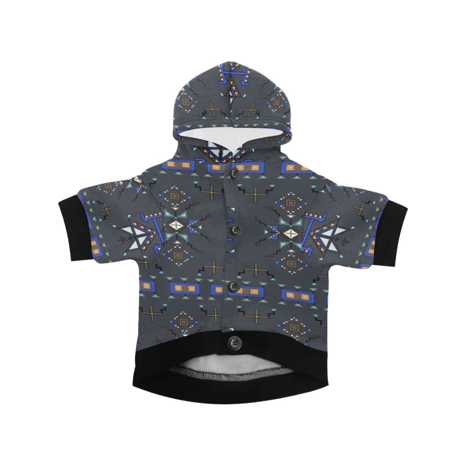 Eagle Strike Gray Pet Dog Hoodie