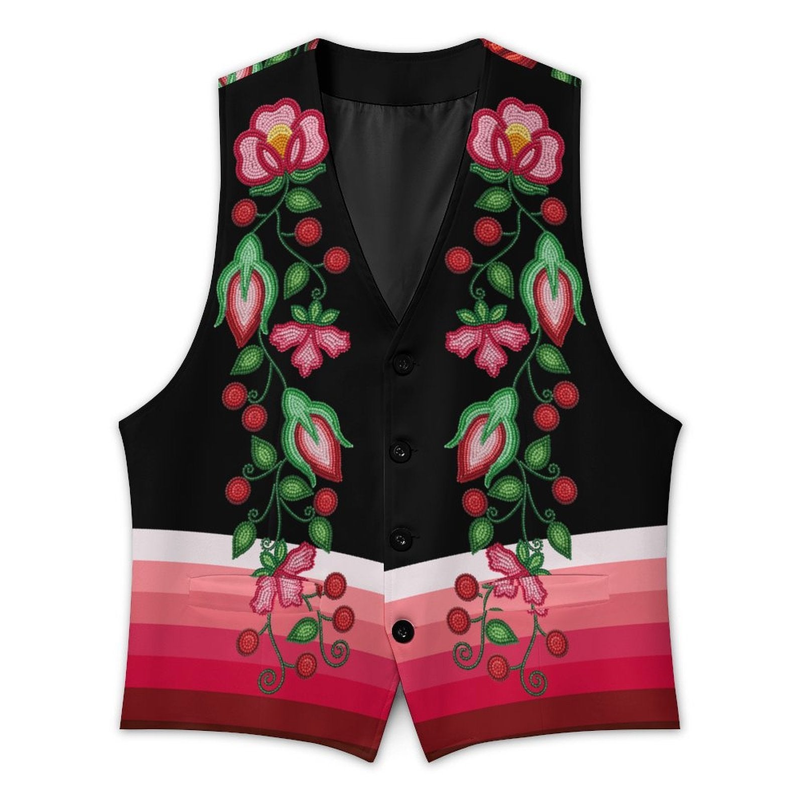 Rose Reverie Women's Sleeveless Suit Vest