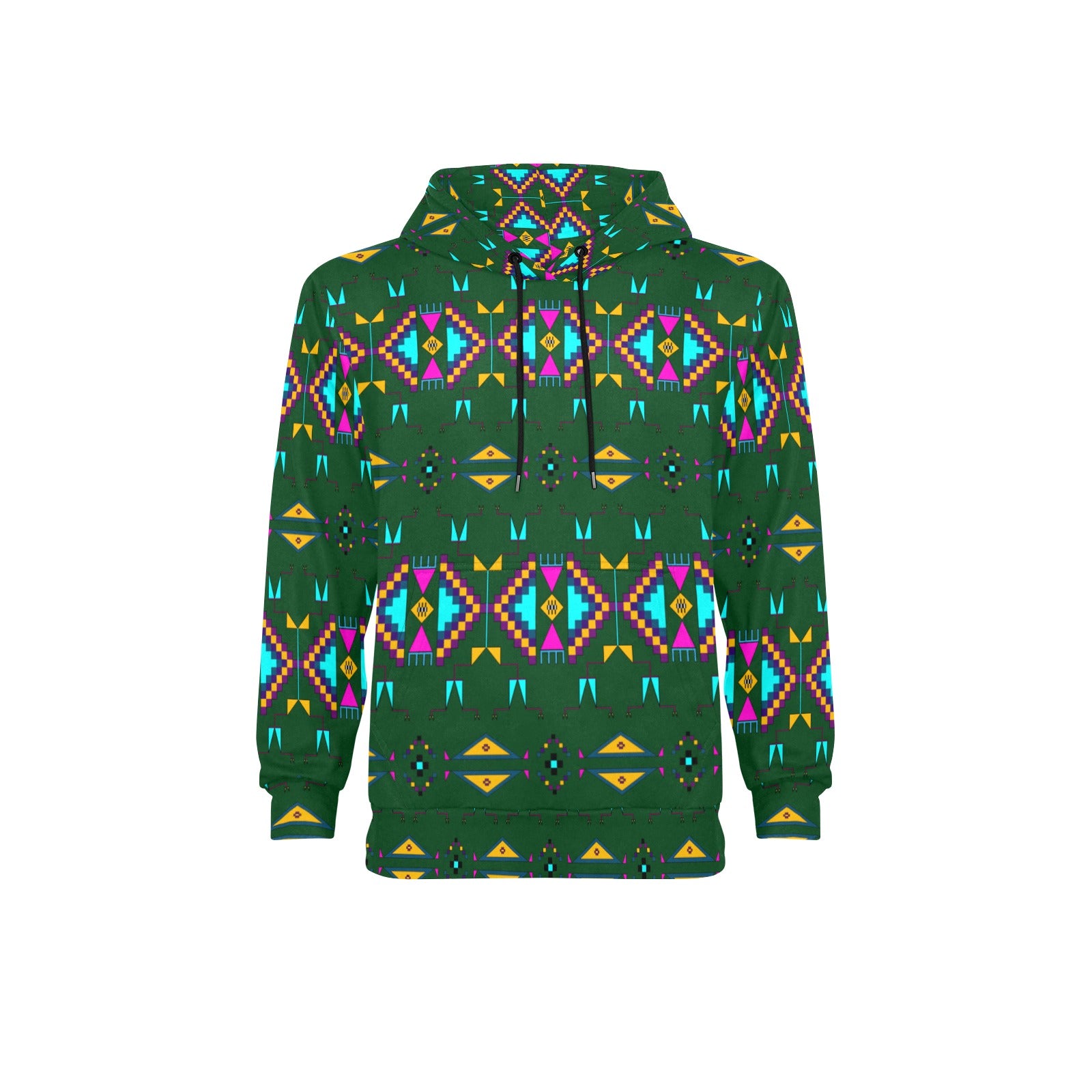 Rite of Passage Squash Leaf Men's Long Sleeve Fleece Hoodie