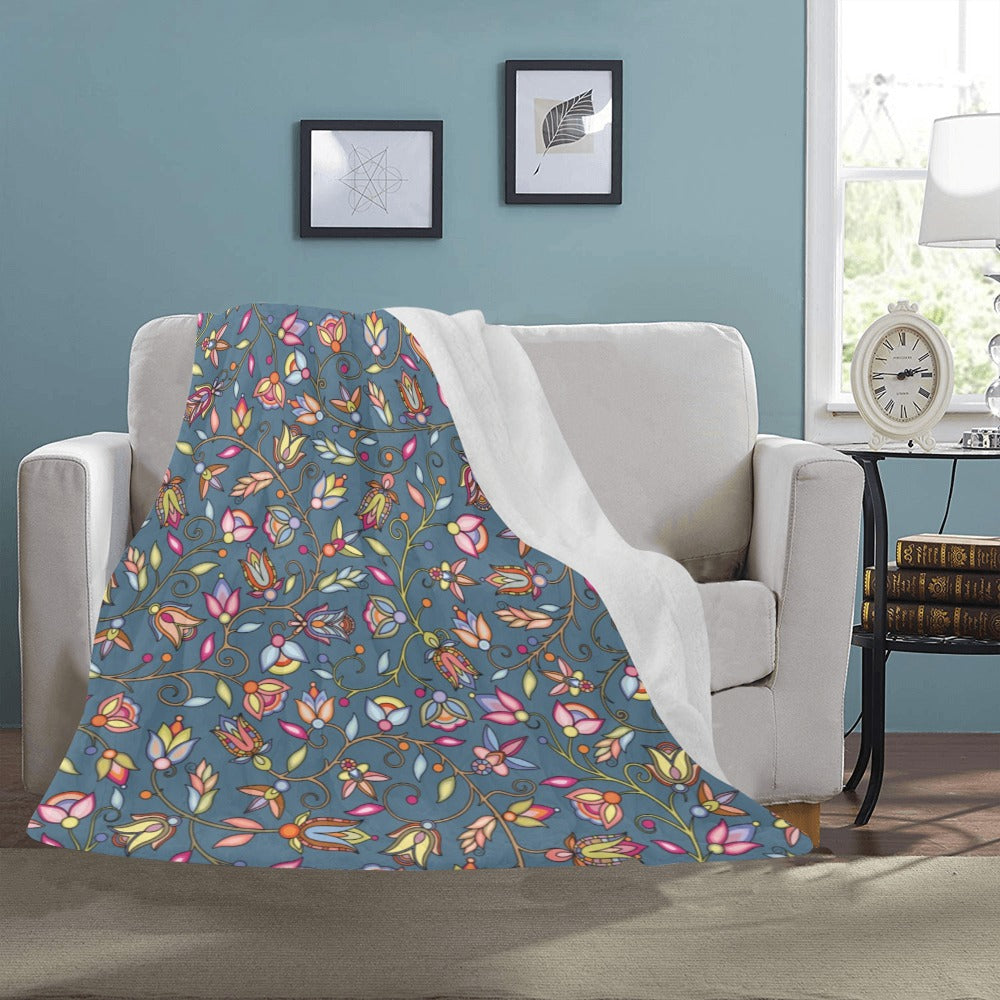 Buffalo Bloom Rainstorm Ultra-Soft Micro Fleece Blanket 50"x60"