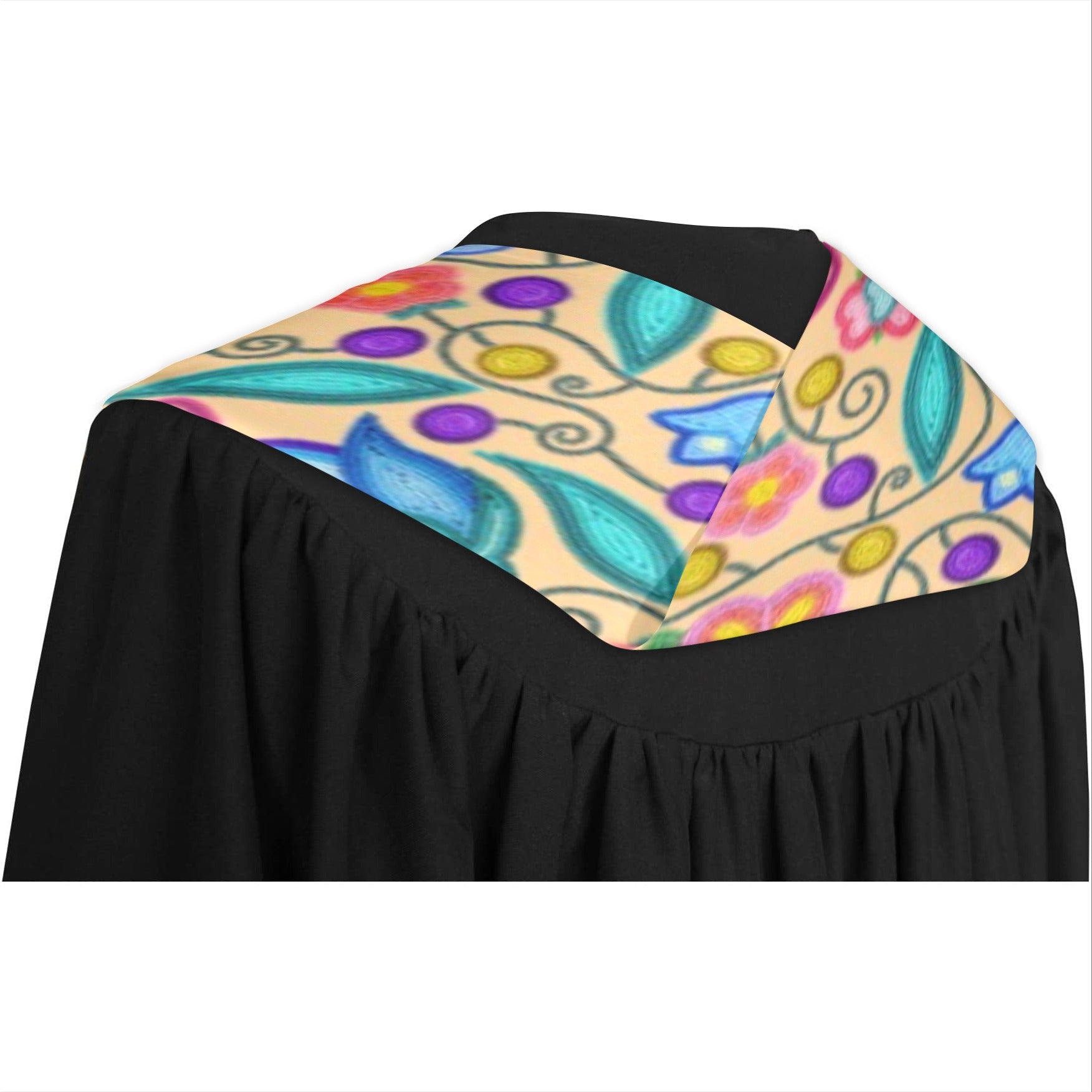 Sweet Offering Cream Graduation Stole