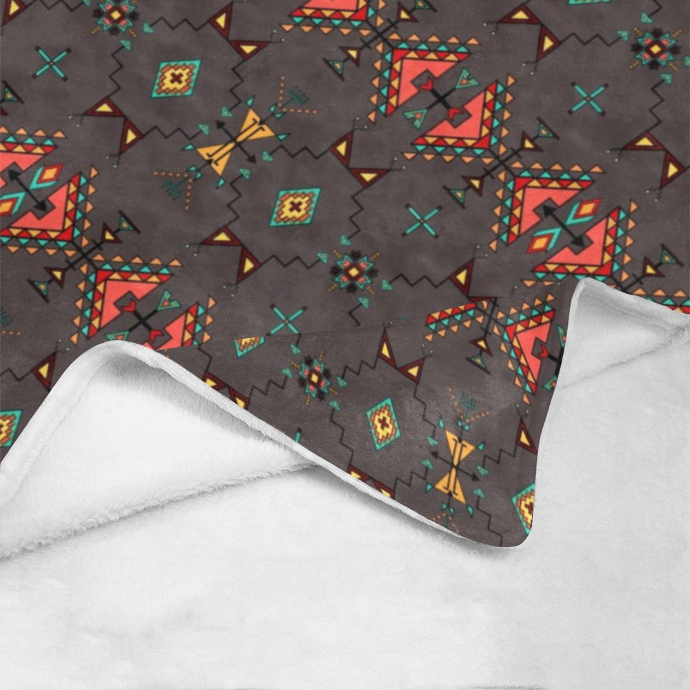 Thunder Flight Gray Ultra-Soft Micro Fleece Blanket 50"x60"