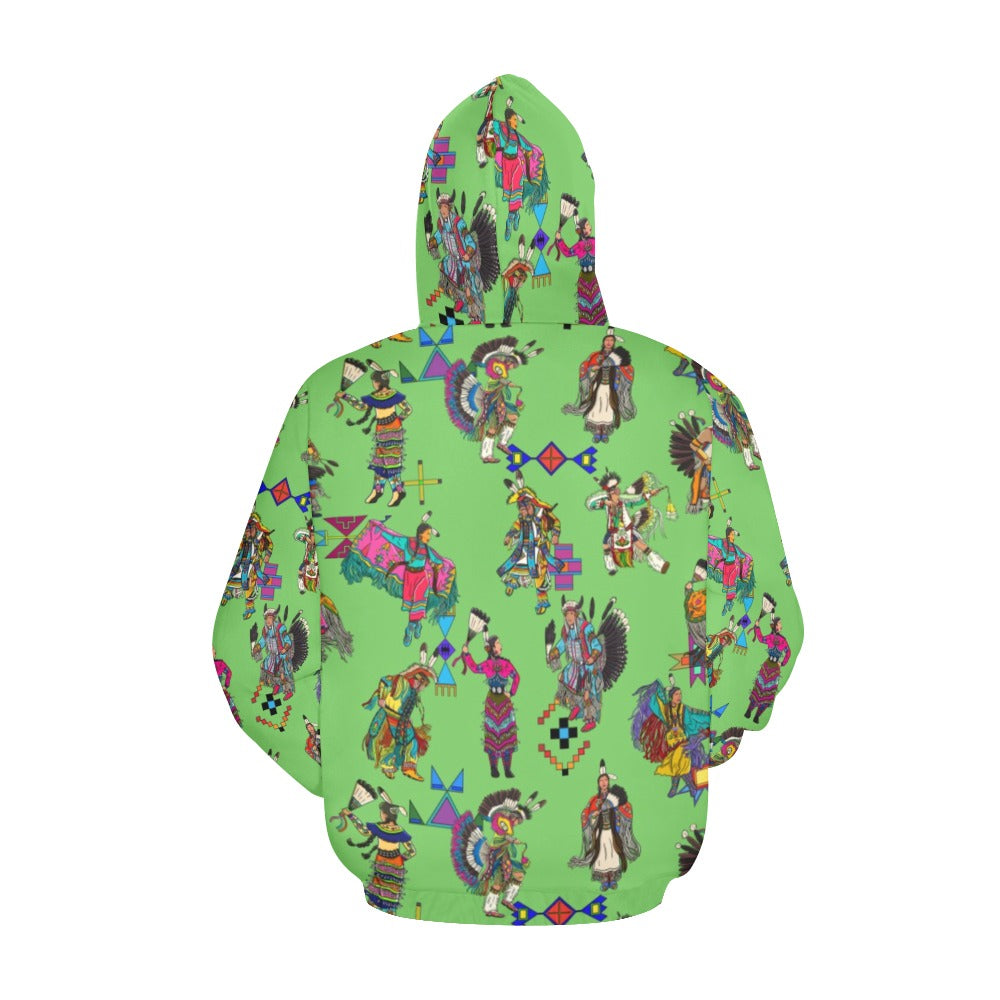 Grand Entry Dancers Grass Hoodie for Women (USA Size)