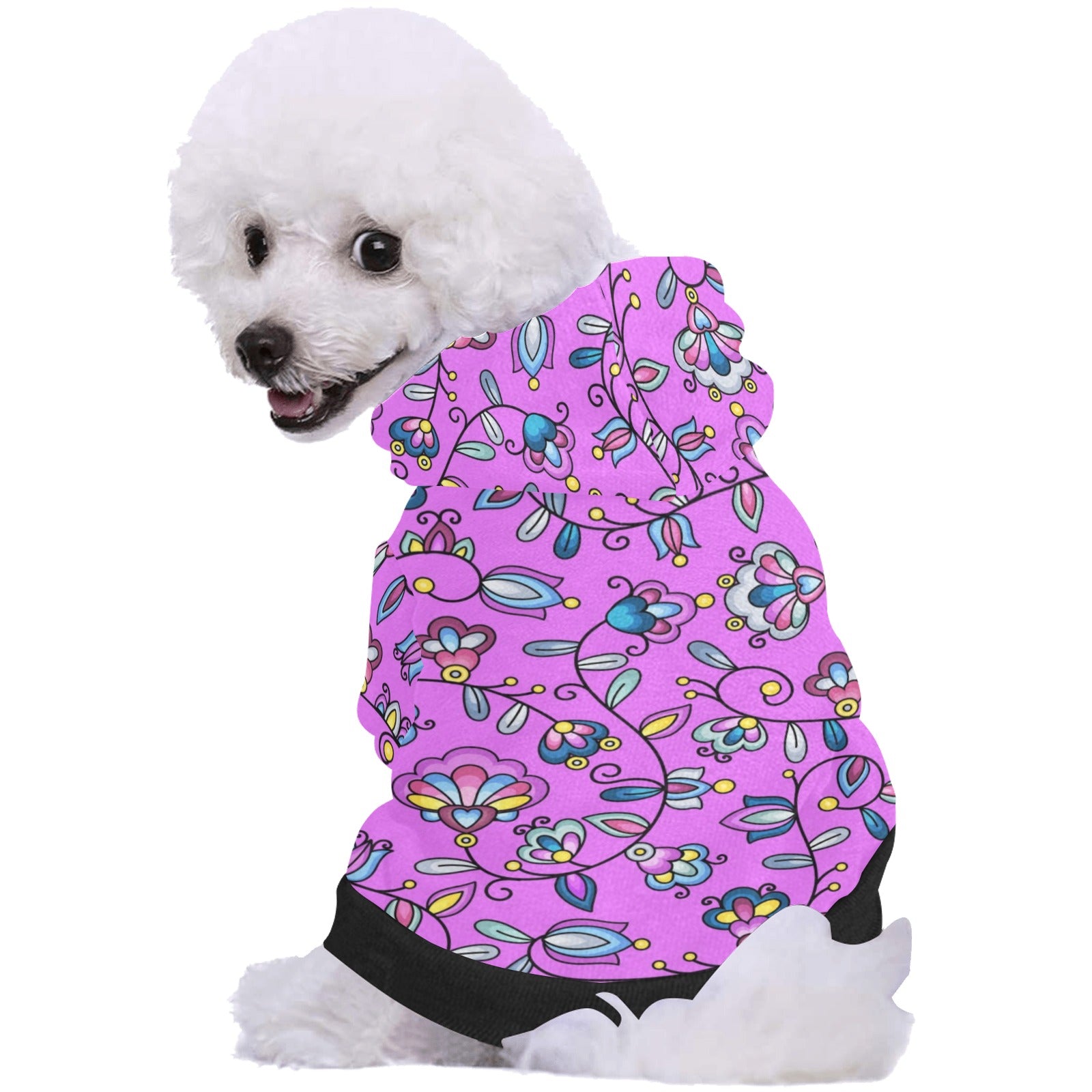 Autumn Bundle Blessing Purple Pet Dog Hoodie