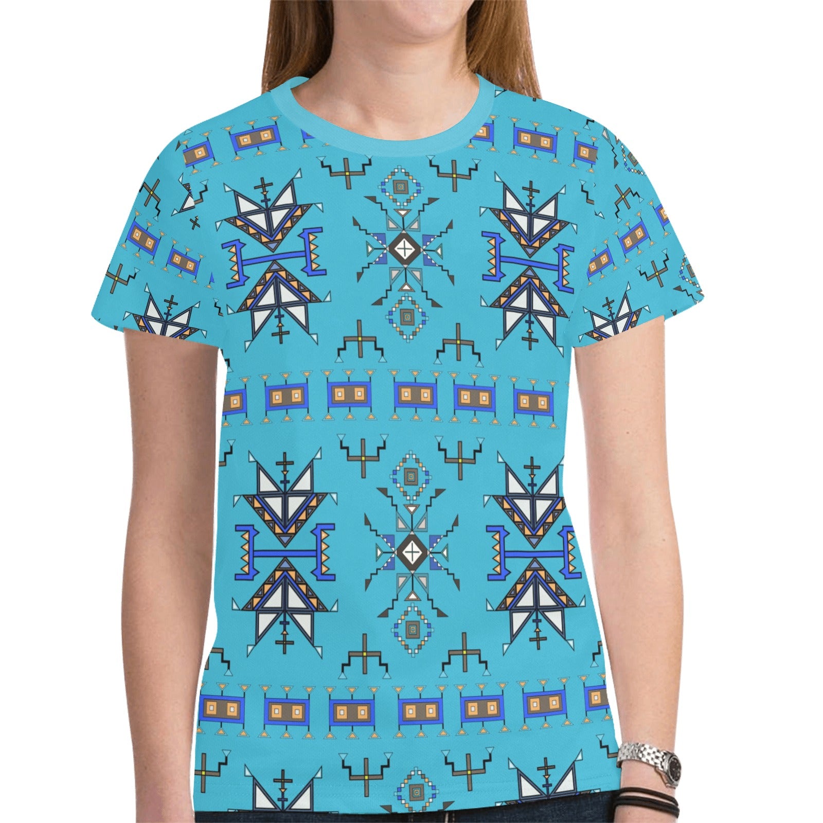 Eagle Strike Blue T-shirt for Women